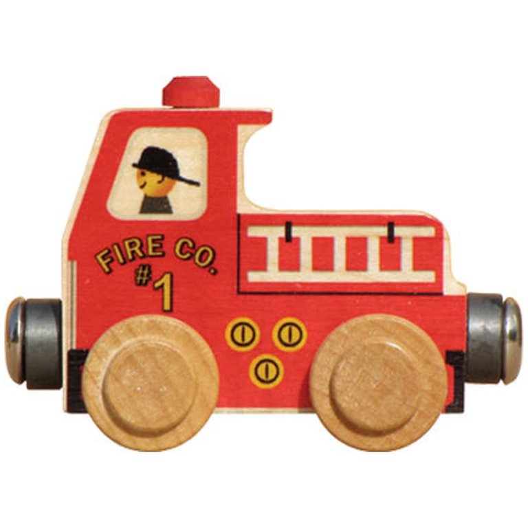 Maple Landmark Inc. Name Train Fire Truck