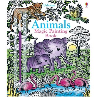 Usborne Books Magic Painting Book Animals