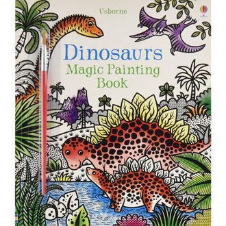 Usborne Books Magic Painting Book Dinosaurs