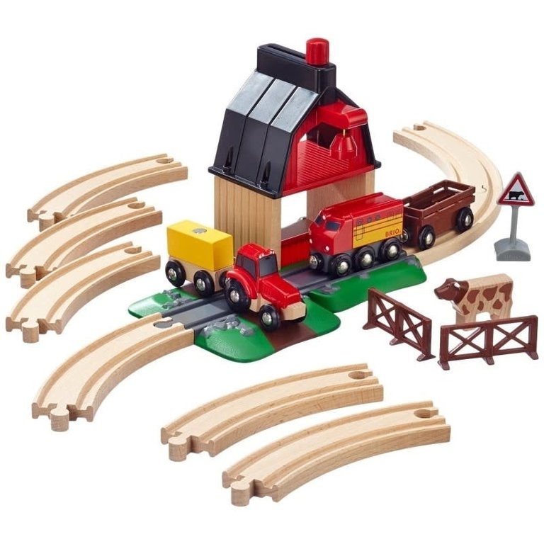 BRIO Brio Farm Railway Set 33719