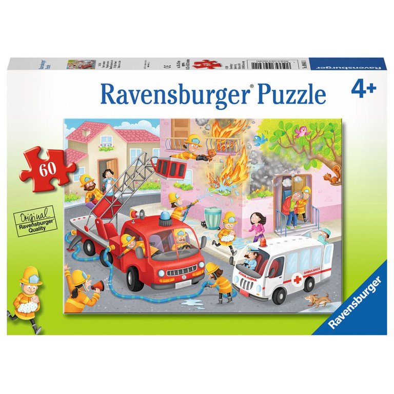 Ravensburger Firefighter Rescue 60 pc Jigsaw Puzzle