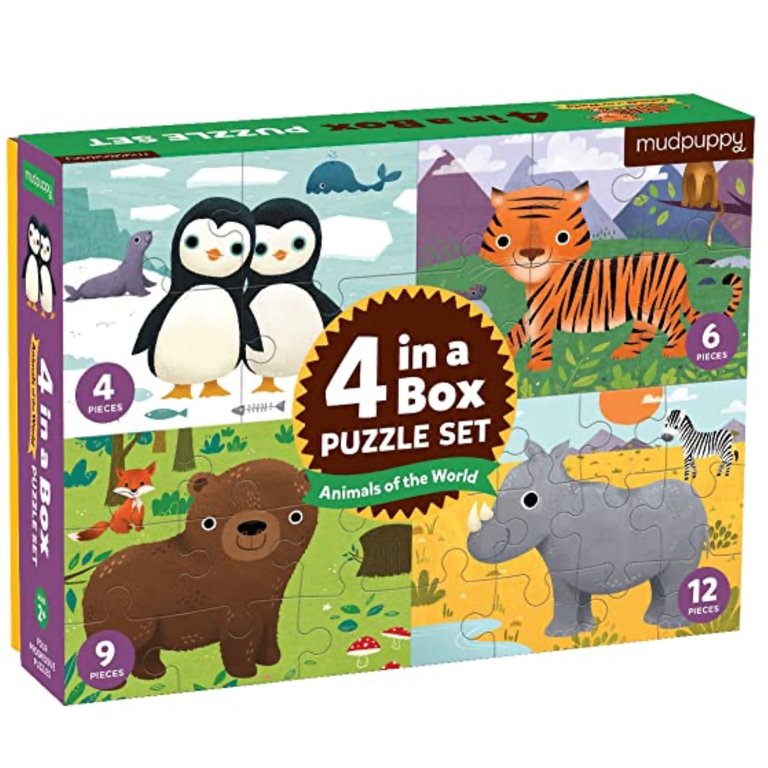 Animals 4-in-1 Puzzle