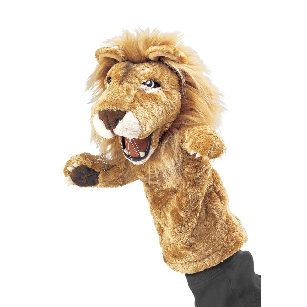 Aslan Lion Puppet - Stage Monkey Design & Consulting