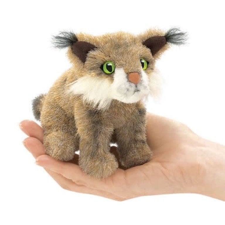 Folkmanis Mini Bobcat Finger Puppet