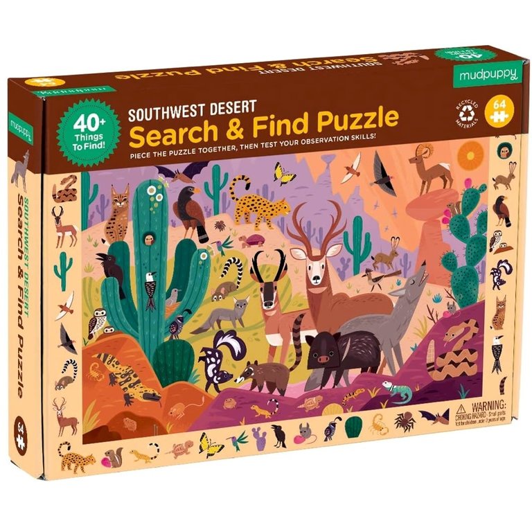 Southwest Desert Search and Find 64pc Jigsaw Puzzle