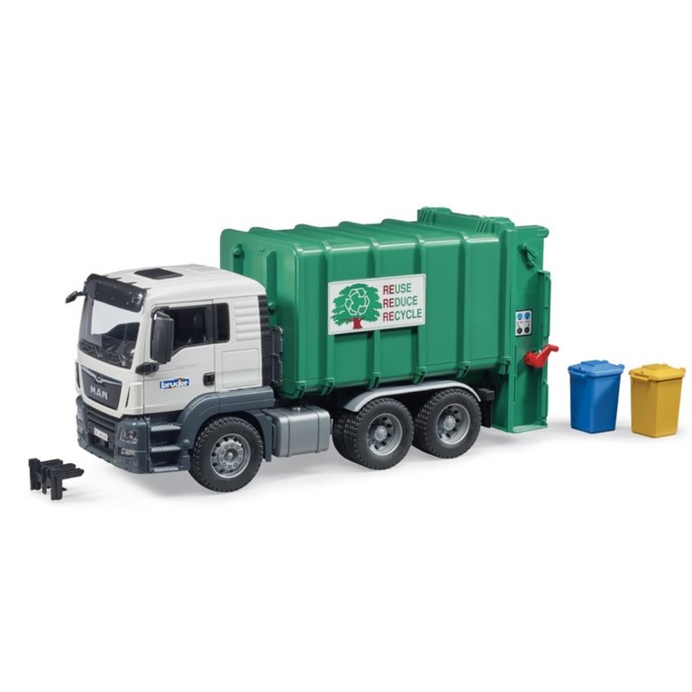 Bruder Bruder Rear Loading Recycling Truck 03763