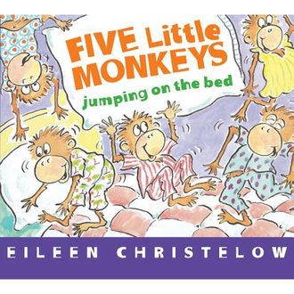 Five Little Monkeys Jumping on the Bed Board Book