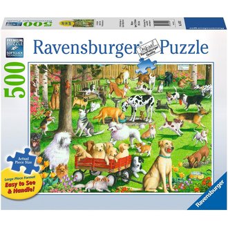 Ravensburger Ravensburger At the Dog Park 500pc Large Format Jigsaw Puzzle