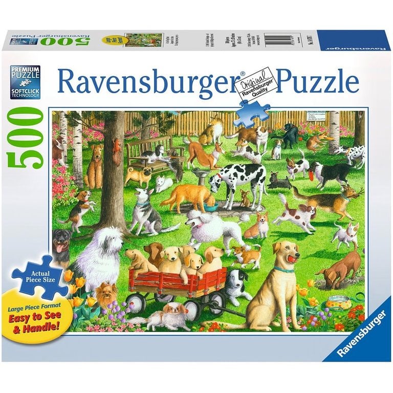 Ravensburger Ravensburger At the Dog Park 500pc Large Format Jigsaw Puzzle