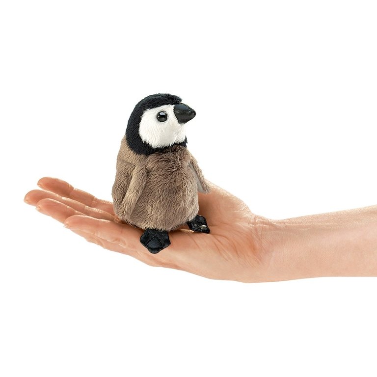 Baby Emperor Penguin Puppet by Folkmanis MPN 3126 Boys & Girls 3 Years & Up 
