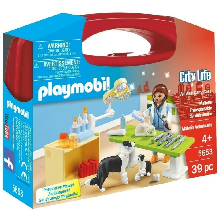 Playmobil Playmobil Vet Visit Carry Case 5653