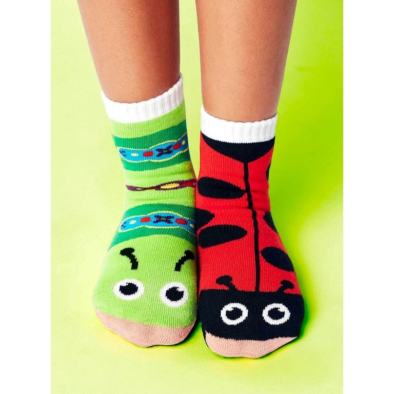 Ladybug & Caterpillar Socks