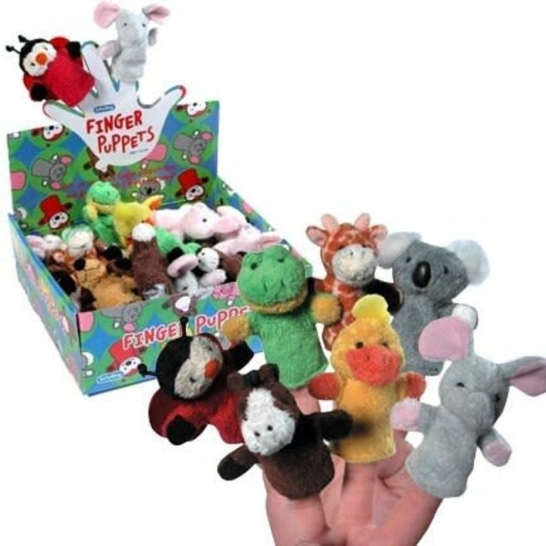 Animal Finger Puppets Single Assorted