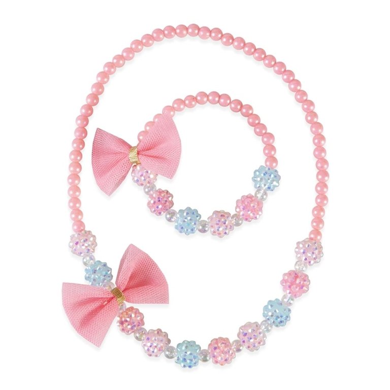 Think Pink Necklace/Bracelet Set 86114