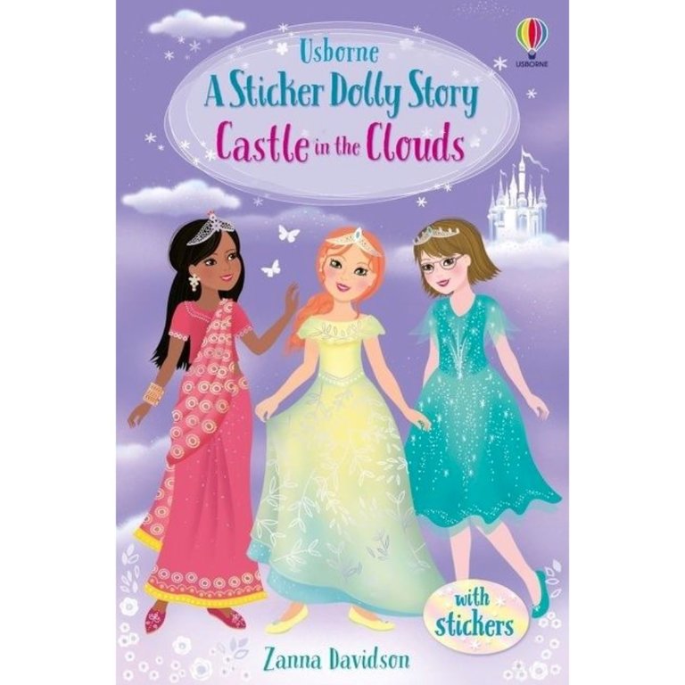 Usborne Books Sticker Dollies: Castle in the Clouds