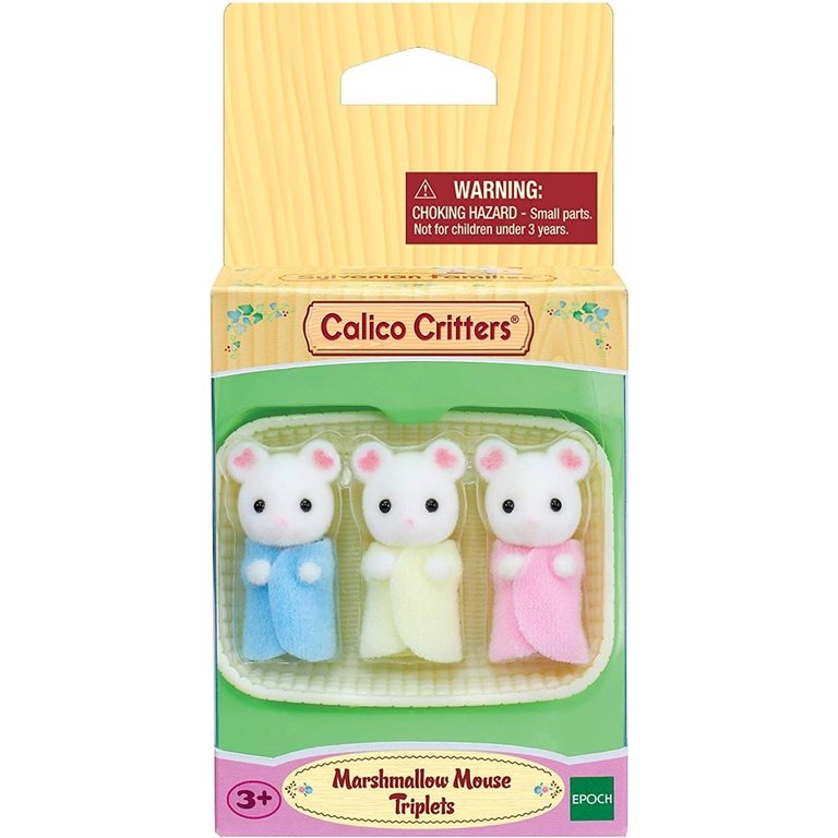 Calico Critters Calico Critters Marshmallow Mouse Triplets