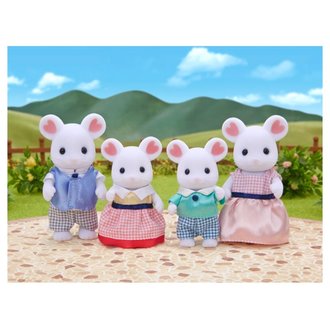 Calico Critters Calico Critters Marshmallow Mouse Family