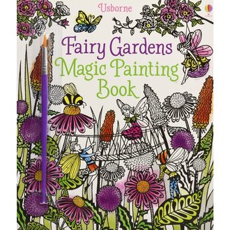 Usborne Books Magic Painting Book Fairy Gardens