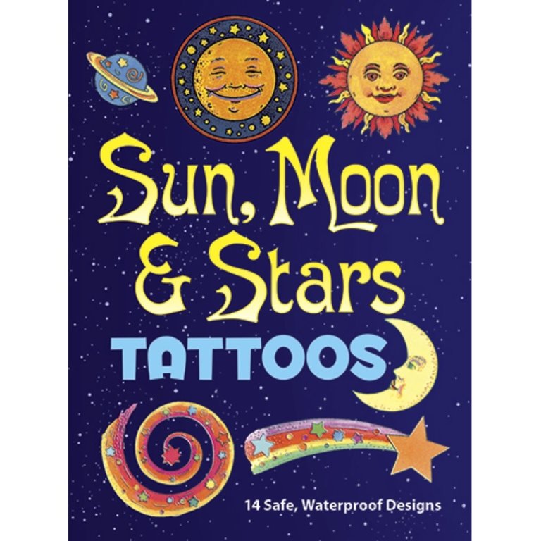 Sun, Moon, & Stars Tattoos