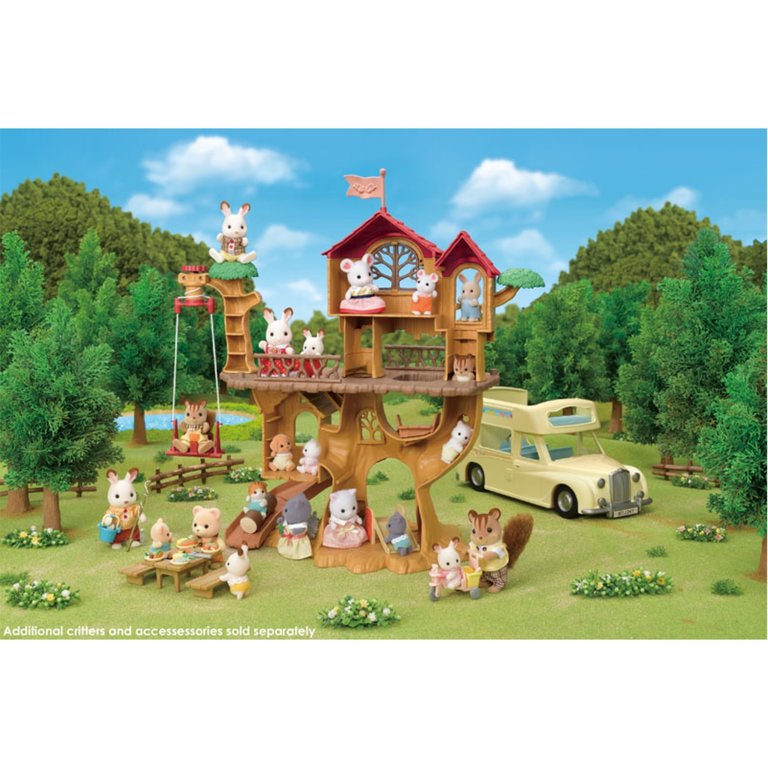 Calico Critters Calico Critters Adventure Tree House Gift Set