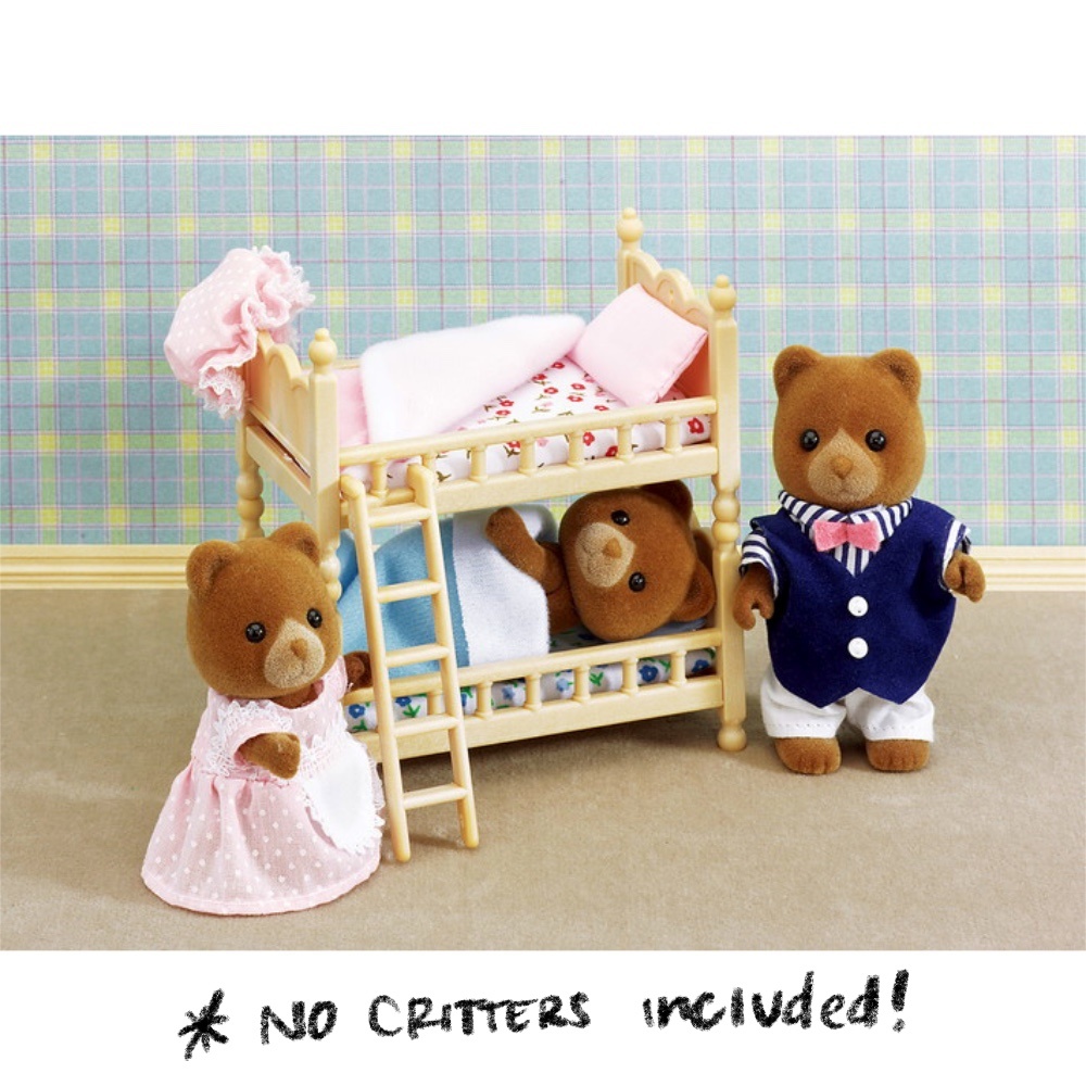Calico Critters Stack 'n Play Beds Bunk Beds Set for sale online