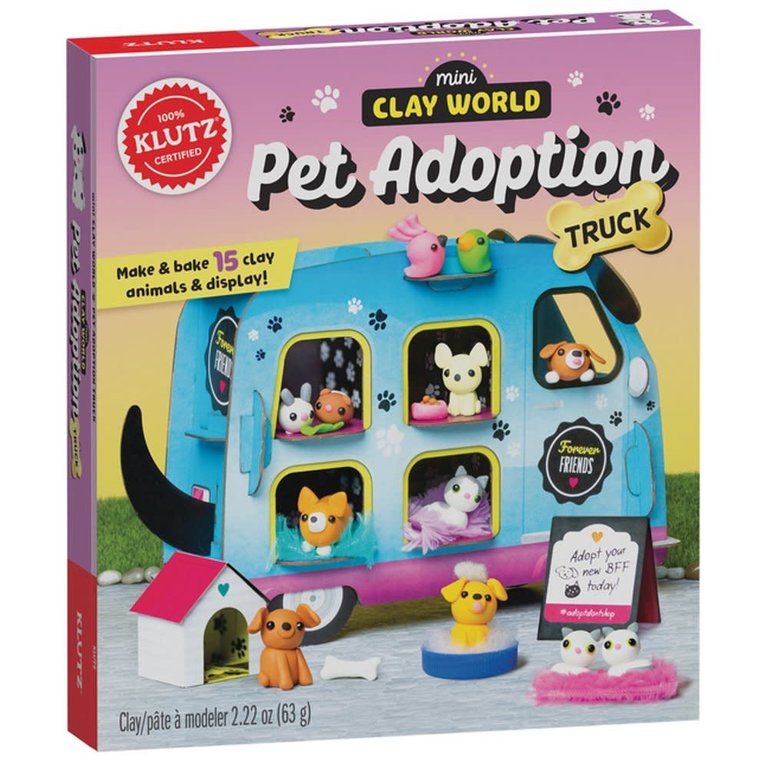 Klutz Mini Clay World Pet Adoption Truck
