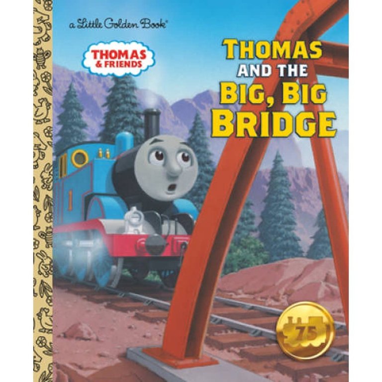 Thomas and The Big, Big Bridge Little Golden Book