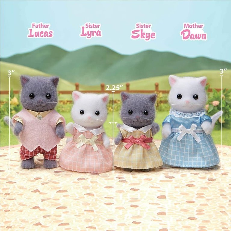 104 Mother Of Sylvanian Families Doll Persian Cat Two 