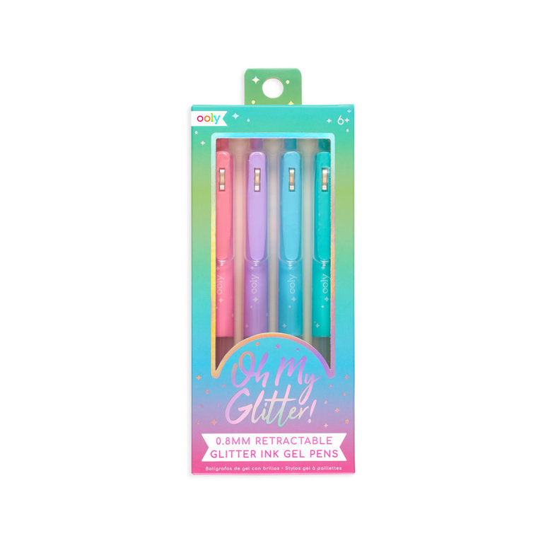 Ooly Oh My Glitter Gel Pens Set of 4