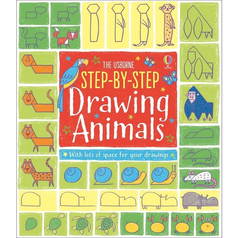Usborne Books Step By Step Drawing Books Animals
