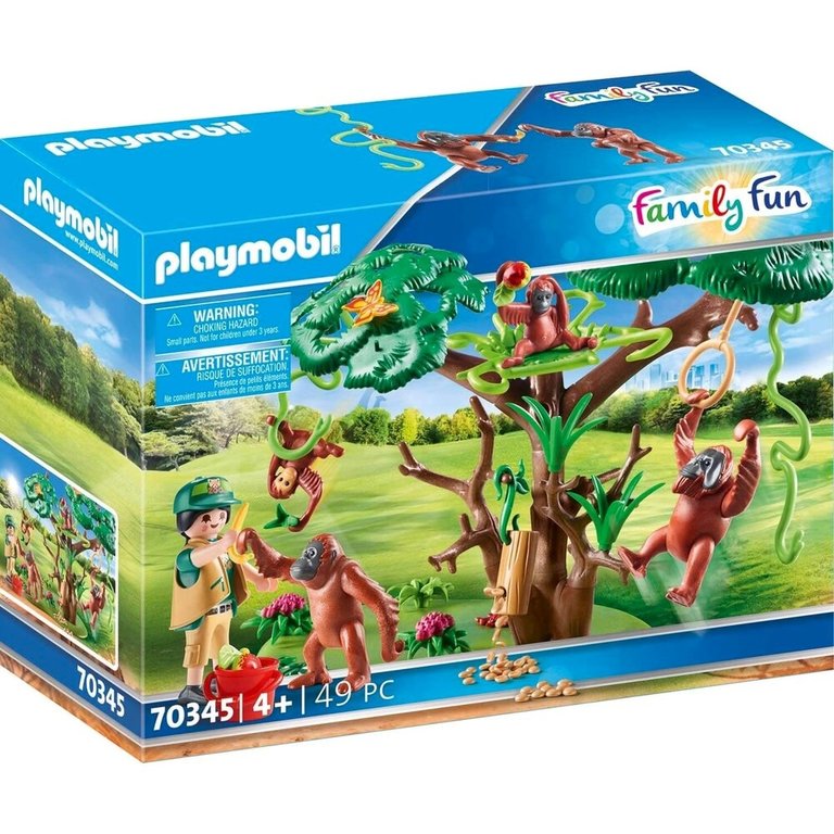 Playmobil Playmobil Orangutans with Tree 70345