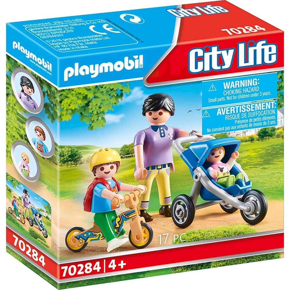 Playmobil Mother with Children 70284