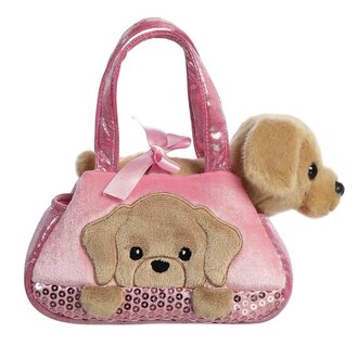 Aurora Peek-a-Boo Lab Purse Fancy Pal