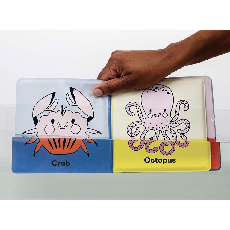 Chronicle Color the Ocean: Color Changing Bath Book