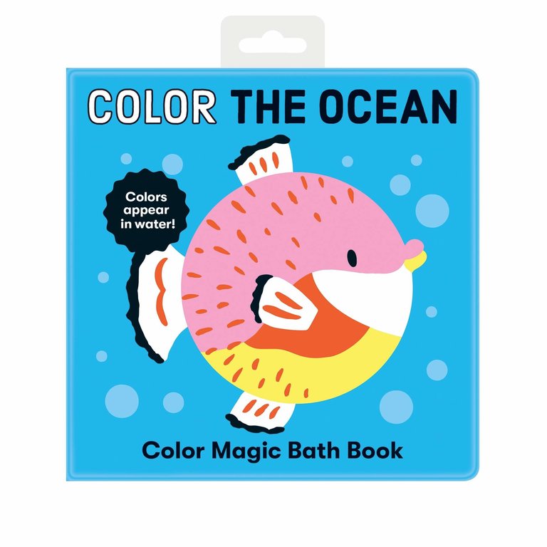 Chronicle Color the Ocean: Color Changing Bath Book