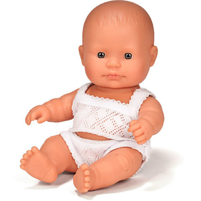 Miniland Mini Baby Doll Caucasian