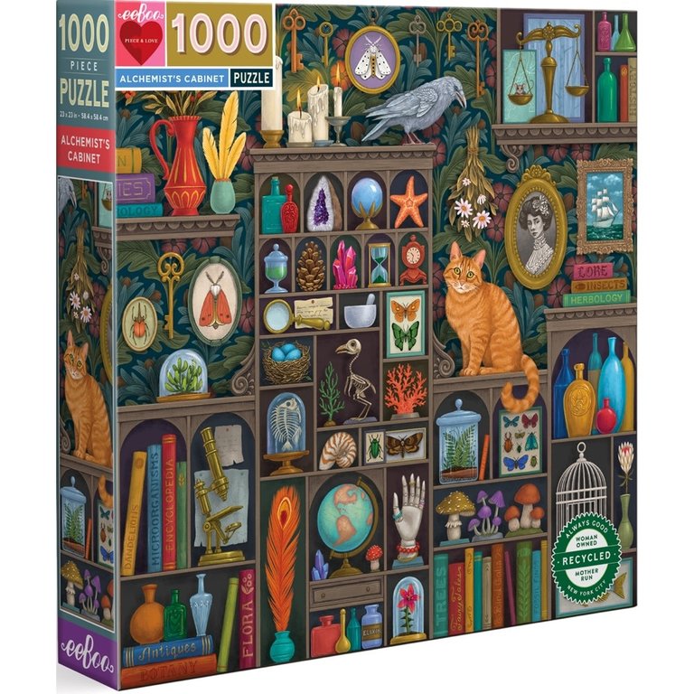 eeBoo EeBoo Alchemist's Cabinet 1000pc Jigsaw Puzzle