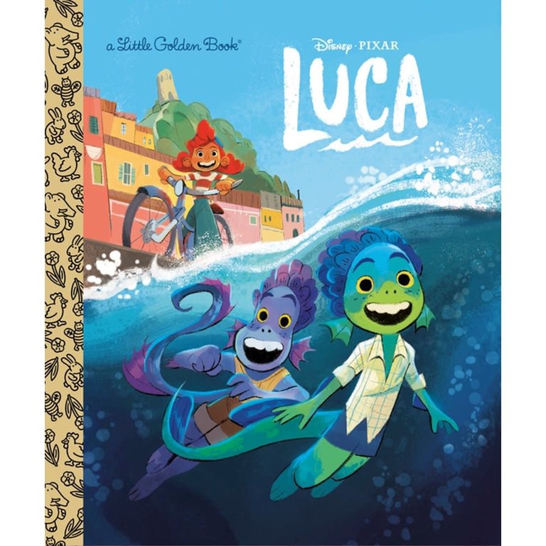 Little Golden Book Disney Pixar Luca