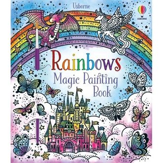 Usborne Books Magic Painting Book Rainbows
