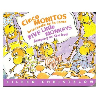 Cinco Monitos Brincando en la Cama