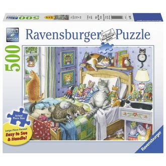 Ravensburger Ravensburger Cat Nap 500pc Large Format Jigsaw Puzzle