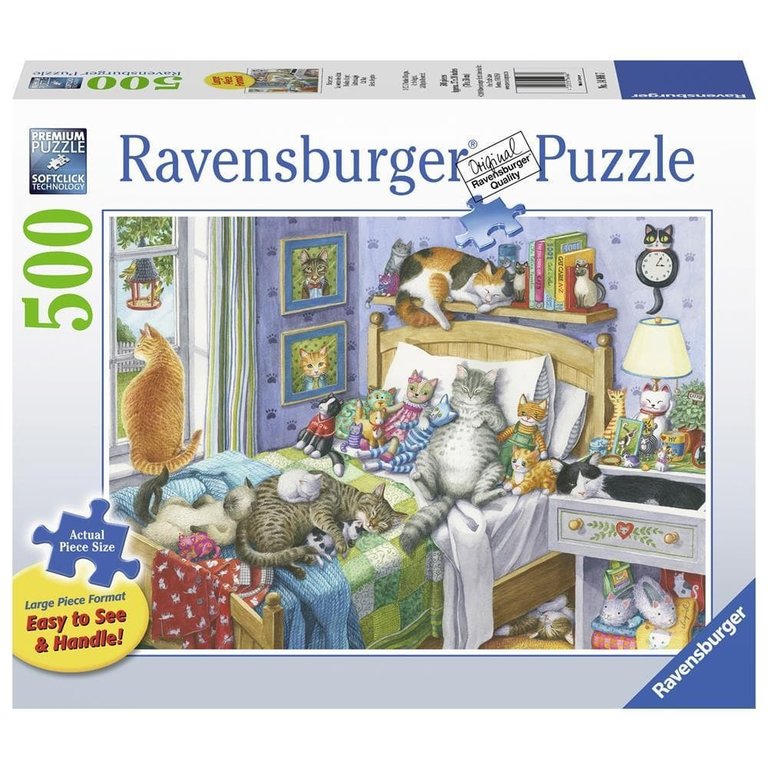 Ravensburger Ravensburger Cat Nap 500pc Large Format Jigsaw Puzzle