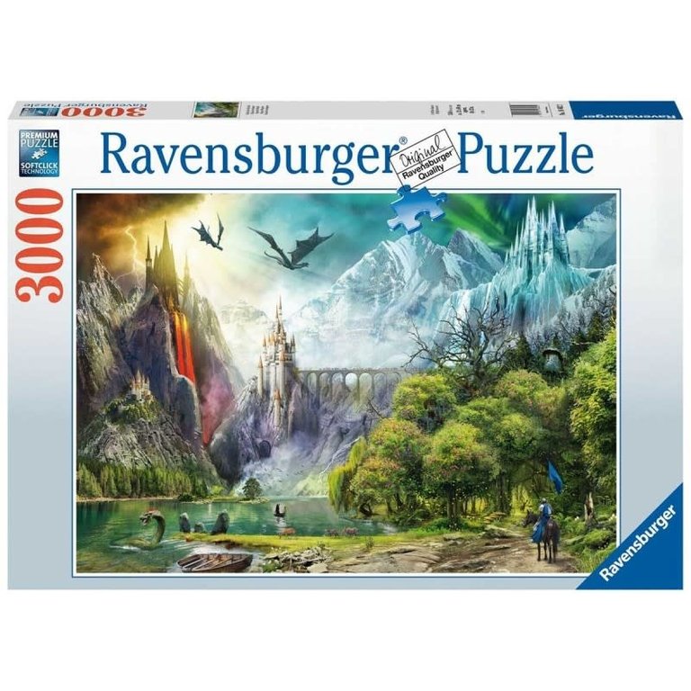 Ravensburger Ravensburger Reign of Dragons 3000pc Jigsaw Puzzle