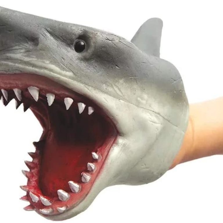 Squishy Shark Hand Puppet