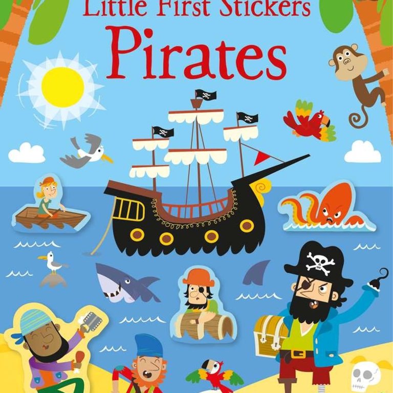 Usborne Books Little Stickers Pirates