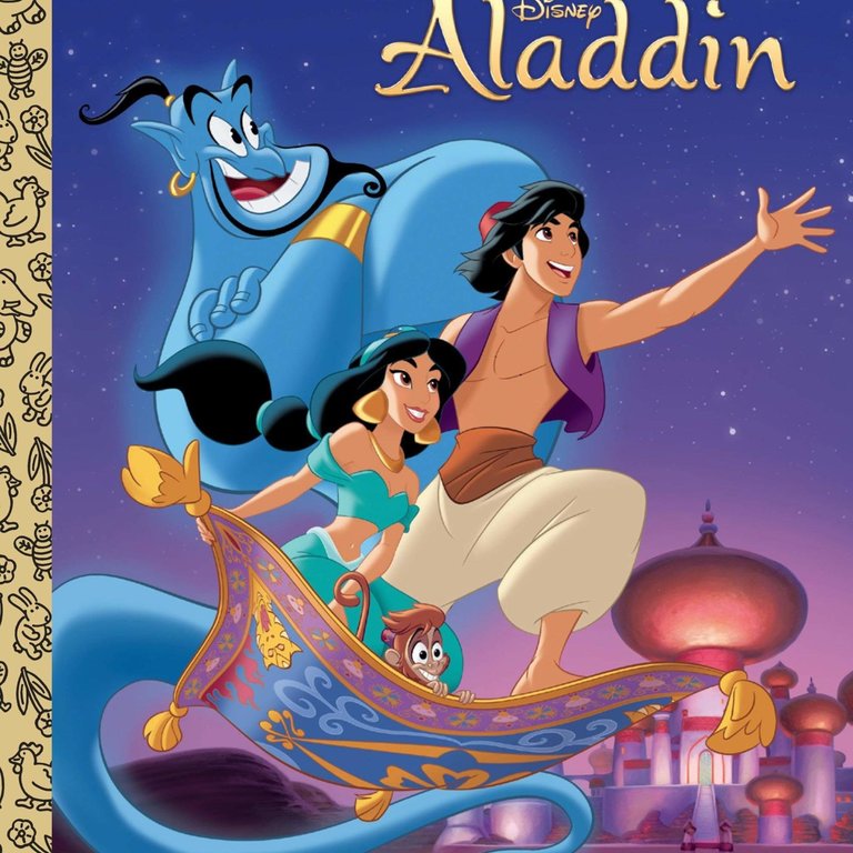 Little Golden Book Disney Aladdin