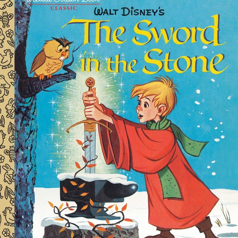 Little Golden Book Disney's Sword In The Stone