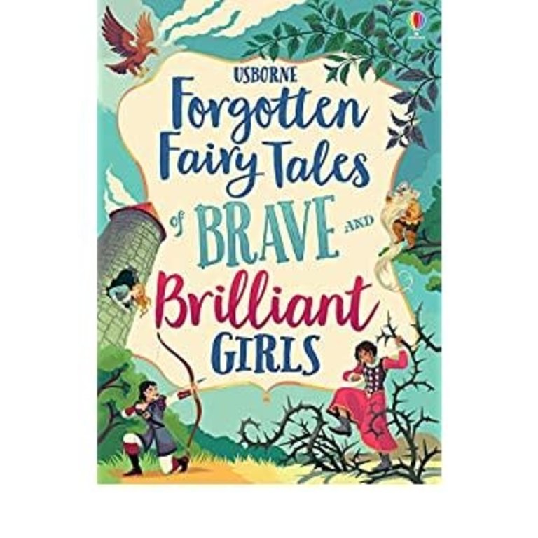 Usborne Books Forgotten Fairy Tales of Brave & Brilliant Girls