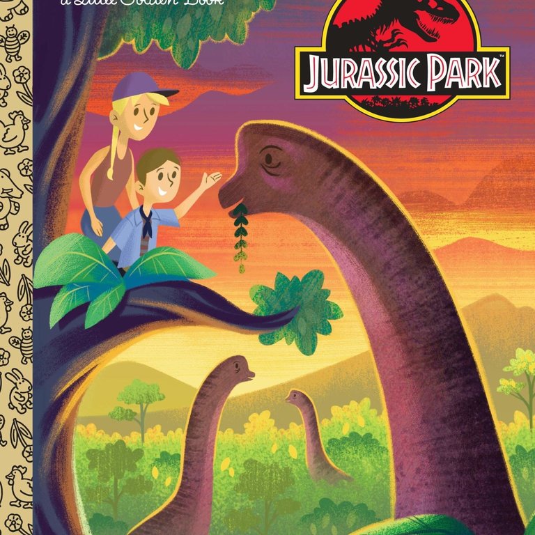 Little Golden Book Jurassic Park