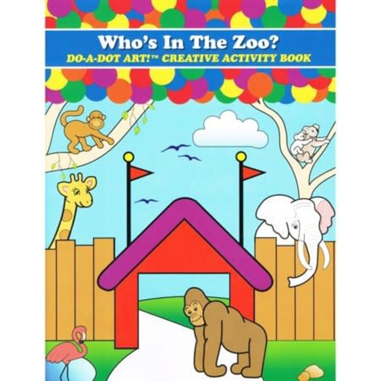 Who's In the Zoo? Dot Book